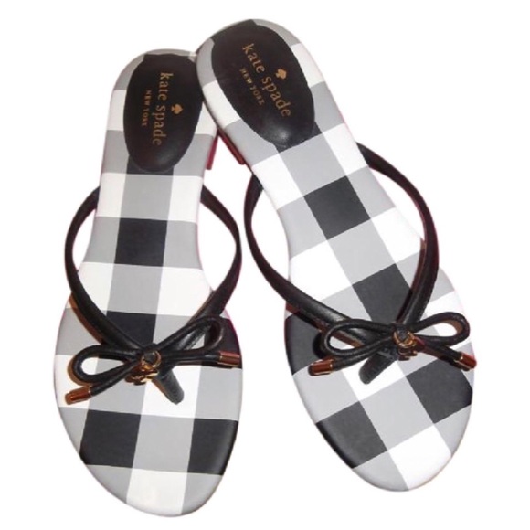 kate spade Shoes - ❌SOLD❌ KATE SPADE ♠️ Sz 8.5 Mistic Plaid Flip Flop
